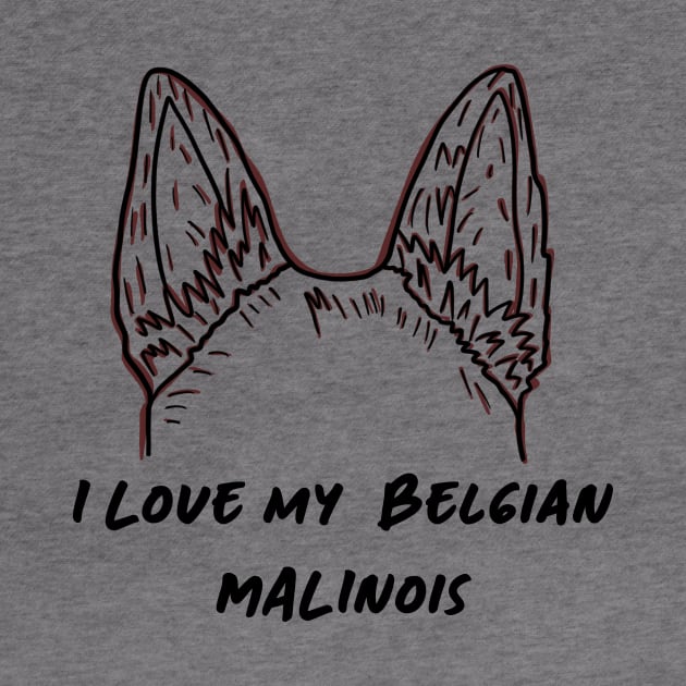 Belgian Malinois Love by rmcbuckeye